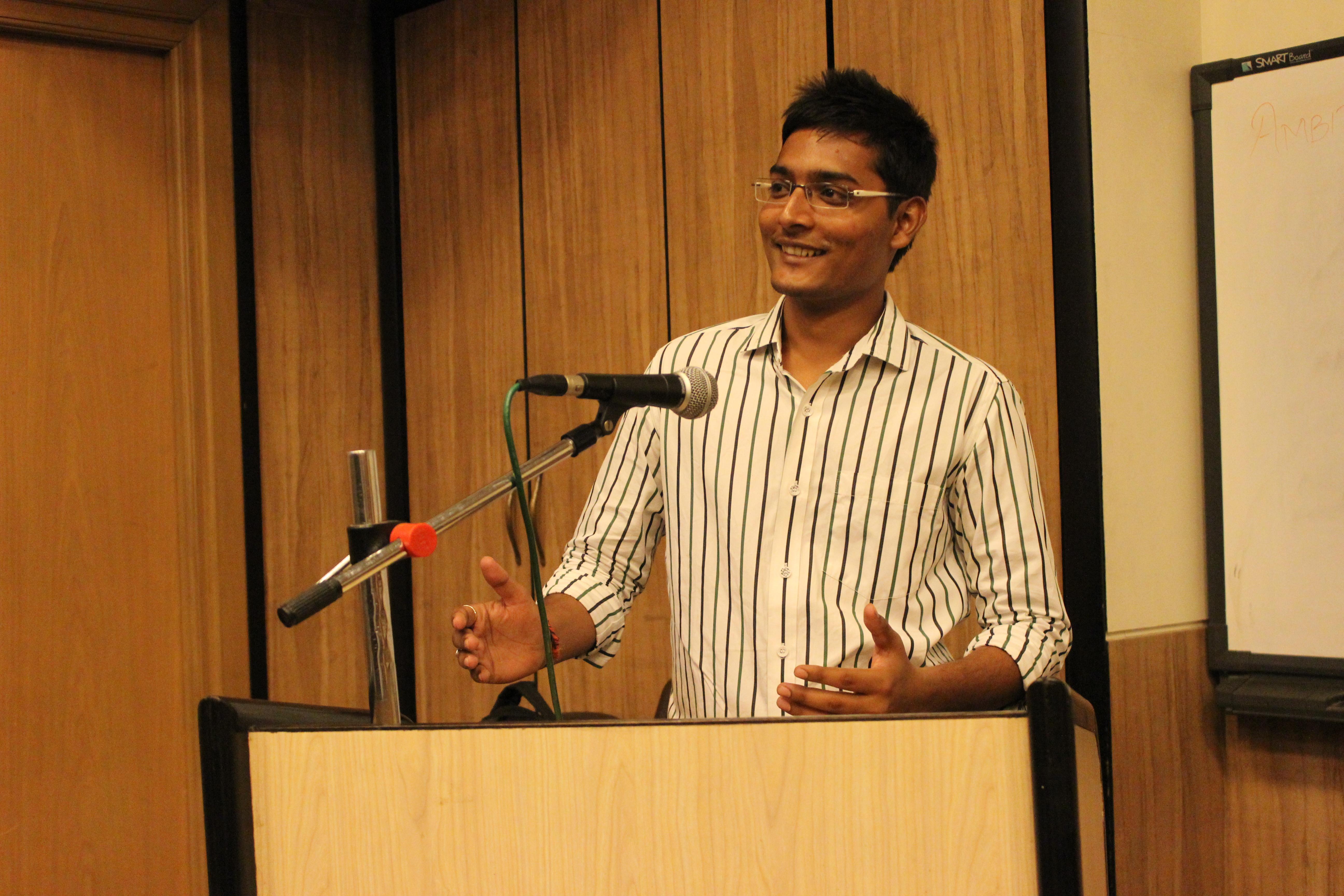 Interview With Deepak Jain, Best Student Of The Year 2012, Hinduja ...